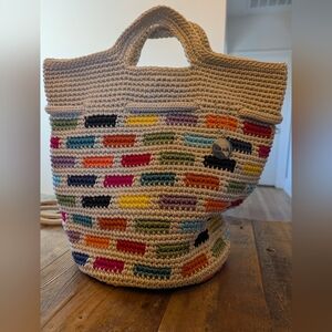 The Sak | Dylan Crochet Color Block Sm Backpack